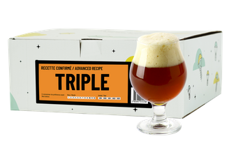 Vollkornbier-Kit - Tripel Bier Rezept-Nachfüllung für experte Braukit