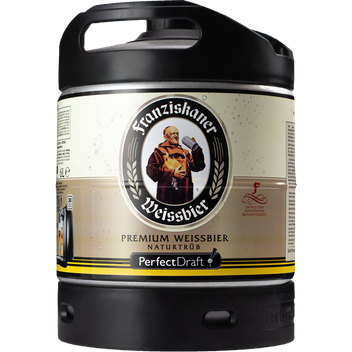 Franziskaner Weissbier PerfectDraft Fass 6 Liter - Mehrweg