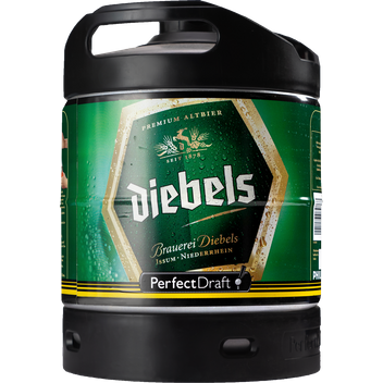 Diebels PerfectDraft Fass 6 Liter - Mehrweg