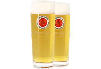 Verres à bière - Pack 2 verres Schneider's Bayrisch Hell - 50cl