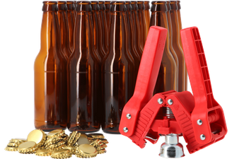 Beer Kit - Pack d''embouteillage Deluxe Capsuleuse Emily