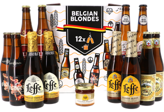 Coffret Bières Belges Blondes - Saveur Bière