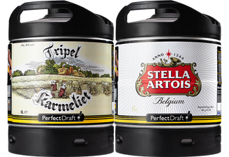 Fûts de bière - Pack 2 fûts 6L Stella Artois - Tripel Karmeliet
