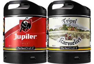 Tapvaten - Pack 2 vaten 6L : Tripel Karmeliet - Jupiler