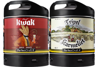 Fûts de bière - Pack 2 fûts 6L : Tripel Karmeliet - Kwak