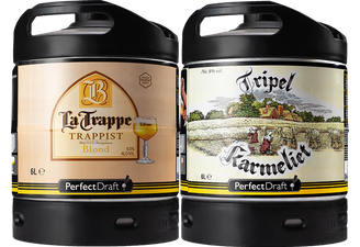 Fûts de bière - Pack 2 fûts 6L : La Trappe Blond - Tripel Karmeliet