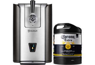 Bierzapfanlagen - PerfectDraft Pro Zapfanlage + Corona Extra Fass 6 Liter