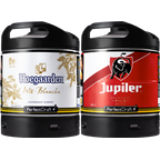 Biervaten - PerfectDraft 2-pack: Hoegaarden & Jupiler
