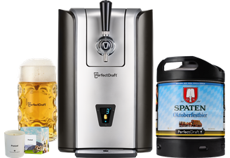 Beer dispensers - Pack PerfectDraft Machine Pro - Spaten Oktoberfestbier + 1 pack chope PerfectDraft 1L + bougie offert