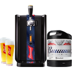 Tireuse à bière - Pack Tireuse PerfectDraft Buuud + 2 verres Bud 33 cl + 1 Maxi Magnet Buuud