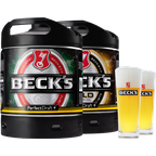 Fässer - Becks duo - 2 pack - becks + becks gold + becks glasses
