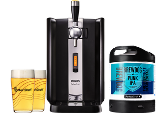Beer dispensers - Pack PerfectDraft Machine - Brewdog Punk IPA + 2 Pint Glasses PerfectDraft