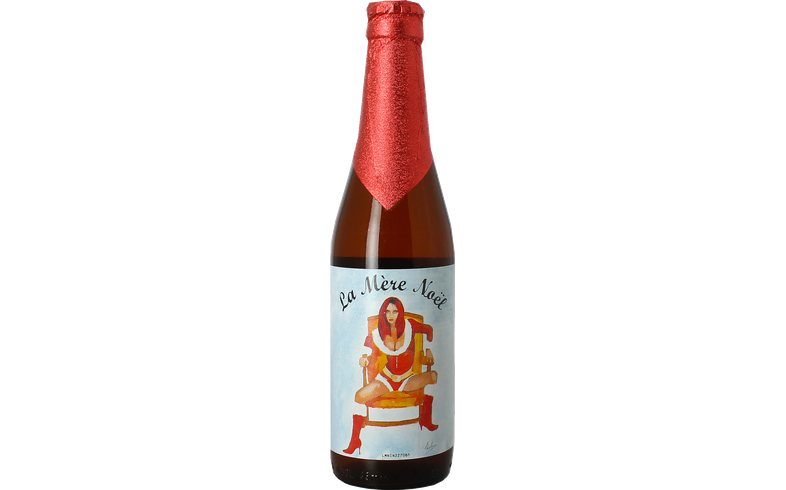 Bière la Mère Noel de la fameuse Brasserie Huyghe - Bière Belge