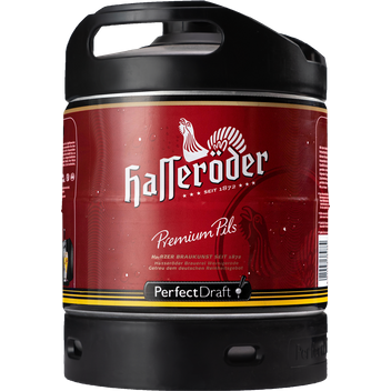 Hasseröder Premium PerfectDraft Fass 6 Liter - Mehrweg