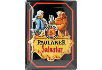 Gifts - Metallic Plate of Paulaner Salvator