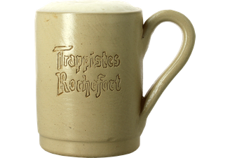 Beer glasses - Trappistes de Rochefort 33cl ceramic earthenware glass