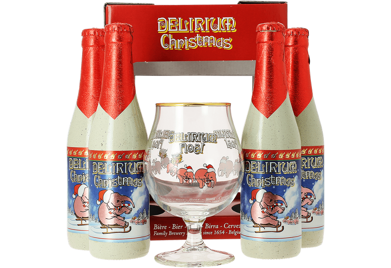 Delirium Christmas Set Belgian Christmas beer
