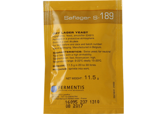 Yeast - Fermentis Saflager S-189 Yeast 11g