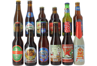 Pack de cervezas artesanales - Assortiment Bières de Noël 1