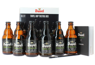 Coffrets cadeaux verre et bière - Duvel Tripel Hop Tasting Box