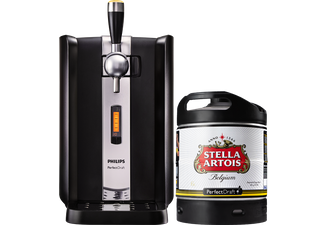 Bierzapfanlagen - Zapfanlage PerfectDraft + Stella Artois Fass 6 Liter