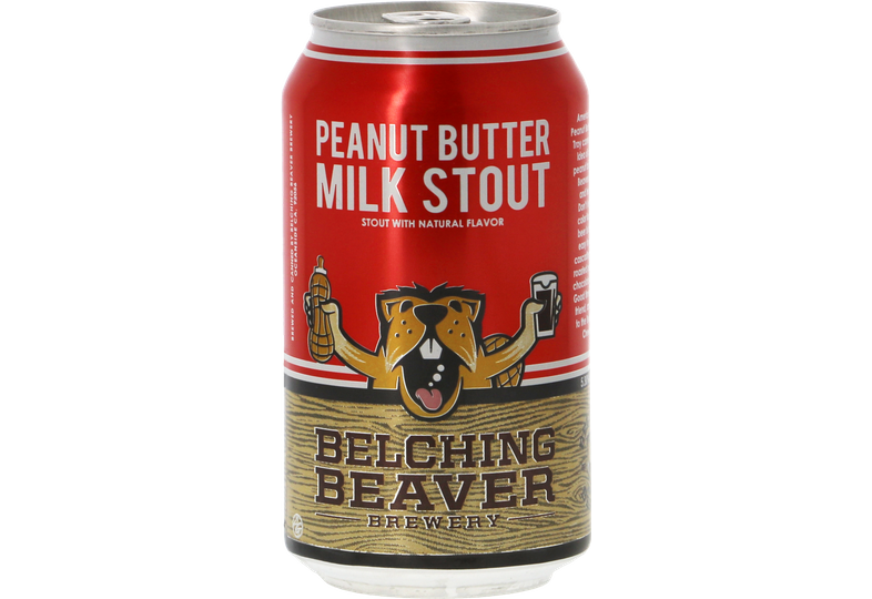 Belching Beaver Peanut Butter Milk Stout craft beer