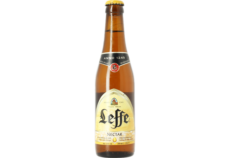 Leffe Nectar 33 cl spicy, sweet, warming Honey Beer from Belgium's