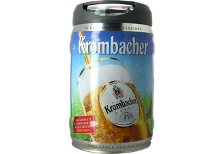Krombacher Pils Birra – Fusto 5 litri con Rubinetto – Magnani Bruno
